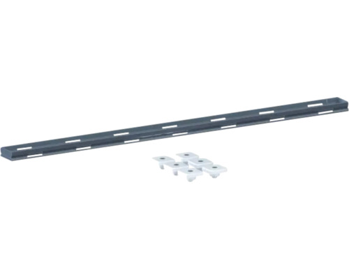 SWISSPOR Befliesbarer Duschrinnenrost Linea Individual 900 x 40 mm edelstahl Montageschiene mit Befestigungsclips