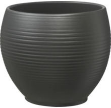 Kugeltopf Soendgen Manacor Keramik Ø 20 cm H 16 cm anthrazit matt