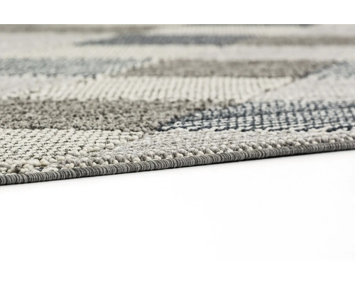 Detailansicht eines Teppichs mit Muster