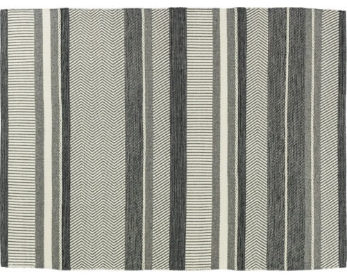 Teppich Merlot Streifen grau/anthrazit 90x160 cm