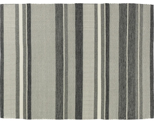 Teppich Merlot Streifen grau/anthrazit 200x300 cm