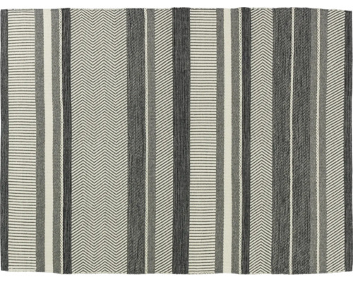 Teppich Merlot Streifen grau/anthrazit 170x240 cm