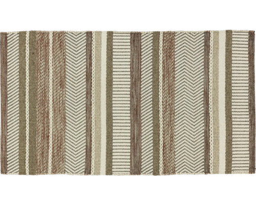 Teppich Merlot Streifen braun/rot 200x300 cm