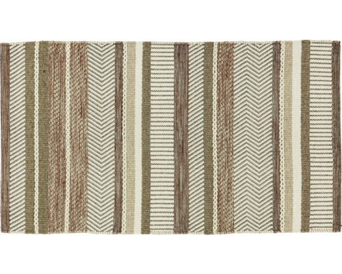 Teppich Merlot Streifen braun/rot 170x240 cm