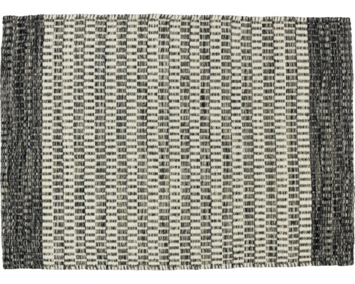 Teppich Merlot Streifen grau/anthrazit 200x300 cm
