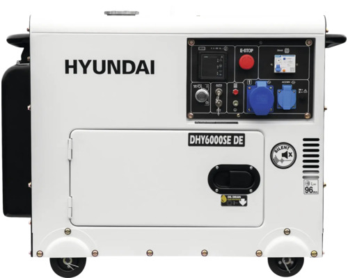 Stromerzeuger Hyundai Generator DHY6000SE D Diesel Silent 1x 230V(32A) 1x 230V (16A)