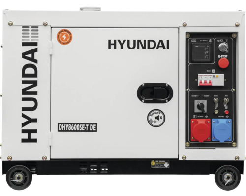 Stromerzeuger Hyundai Generator DHY8600SE-T D Diesel Silent 1x 230V 1x 400V