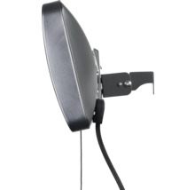 Satellitenantenne mit Wandhalterung und Kabel