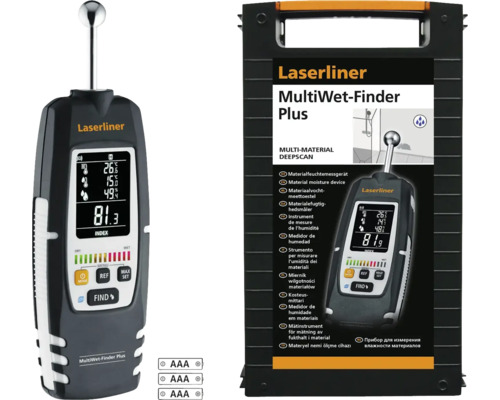 Materialfeuchtemessgerät Laserliner Materialfeuchtemessgerät Laserliner