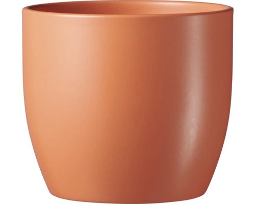 Übertopf Soendgen Basel Spring Keramik Ø 14 cm H 13 cm morgenrot