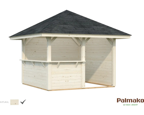 Holz Pavillon mit Dach