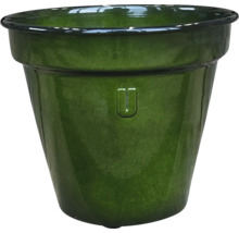 Grüner Blumentopf aus Keramik