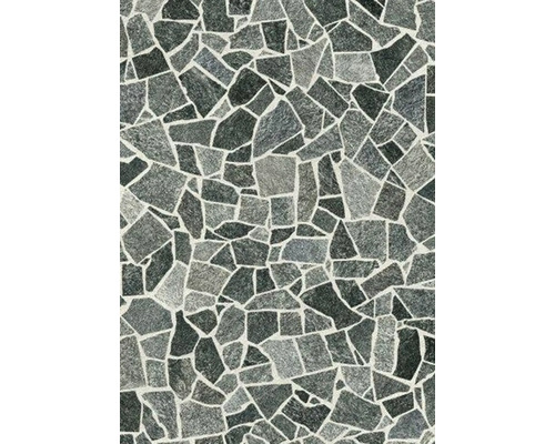 PVC-Boden Rubblestone Mosaik grau FB593 400 cm breit (Meterware) PVC-Boden Rubblestone Mosaik grau FB593 400 cm breit (Meterware)