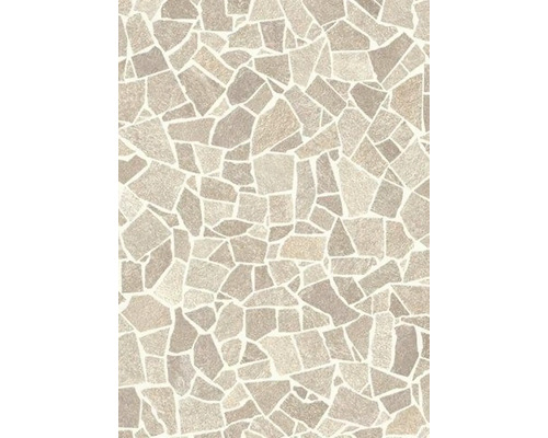 PVC-Boden Rubblestone Mosaik natur FB532 300 cm breit (Meterware)