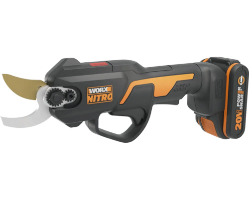 Akkugartenschere mit Akku