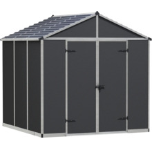 Gartenhaus CANOPIA by Palram Rubicon inkl. Fußboden 229 x 229 cm grau-thumb-1