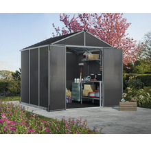 Gartenhaus CANOPIA by Palram Rubicon inkl. Fußboden 229 x 229 cm grau-thumb-0