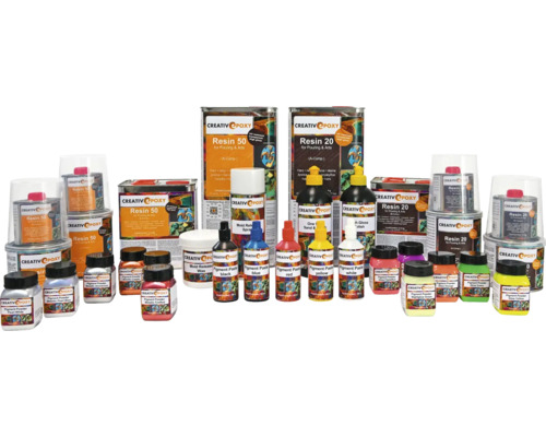 Creative Epoxy Harz, Pigment Pasten und Hilfsmittel für Kunst und Handwerk