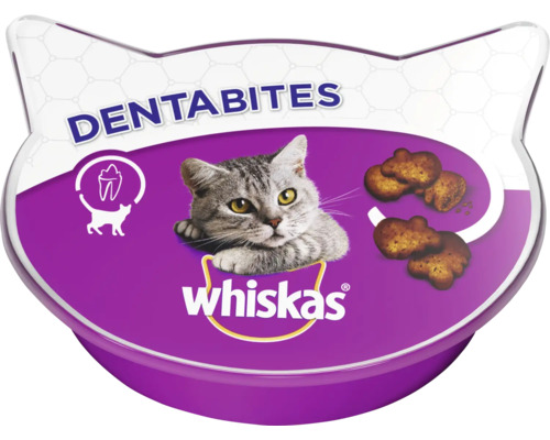 Katzensnack Whiskas Dentabites Huhn 40 g Whiskas Dentabites Katzenzahnpflegesnack