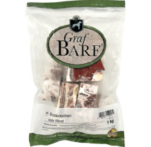 Rohfuttermittel Hundefrostfutter BARF Graf BARF Brustknochen Rind (klein) 1,0 kg tiefgefroren