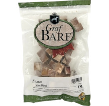 Rohfuttermittel Hundefrostfutter BARF Graf BARF Leber Rind 1,0 kg tiefgefroren