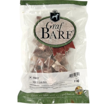 Rohfuttermittel Hundefrostfutter BARF Graf BARF Herz Lamm 1,0 kg tiefgefroren