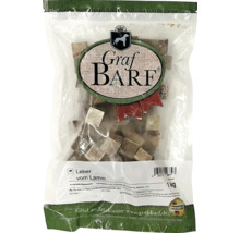 Rohfuttermittel Hundefrostfutter BARF Graf BARF Leber Lamm 1,0 kg tiefgefroren