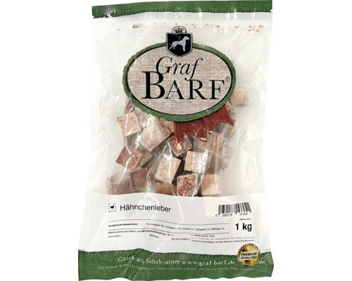 Rohfuttermittel Hundefrostfutter BARF Graf BARF Hähnchenleber 1,0 kg tiefgefroren Rohfuttermittel Hundefrostfutter BARF Graf BARF Hähnchenleber 1,0 kg tiefgefroren