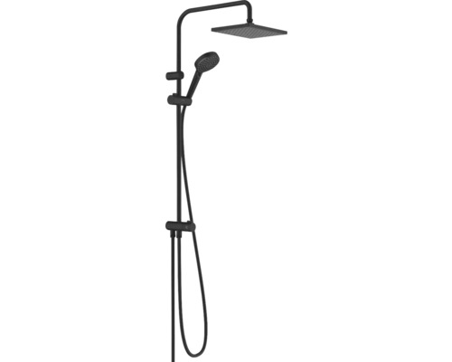 hansgrohe Duschsäule inkl. Umsteller VERNIS SHAPE Showerpipe 230 1jet Reno schwarz matt 26282670