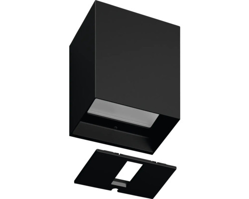 Philips hue Outdoor Wandleuchte 8W 590 lm 2000- 6500 K Resonate schwarz Schwarze Außenwandleuchte mit abnehmbarer Abdeckung.