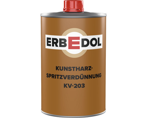 ERDEBOL KV 203 Kunstharz-Spritzverdünnung farblos 1 L