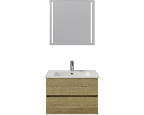 Waschtischkombination mit Spiegel für das Badezimmer