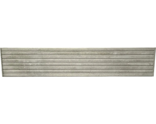 Betonzaunplatte Standard Linear 200 x 38,5 x 3,5 cm grau