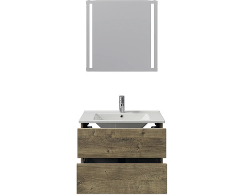 Waschtischunterschrank mit Spiegel für das Badezimmer