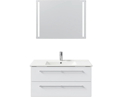 Waschtischkombination mit Spiegel für das Badezimmer