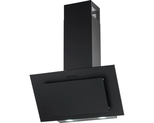 Schwarze Dunstabzugshaube für die Küche