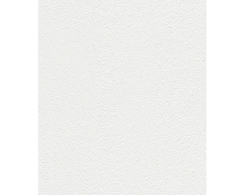 Weiße Raufasertapete mit feiner Struktur