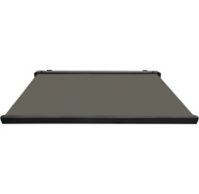 SOLUNA Kassettenmarkise Exquisit 2,5x2 Stoff Dessin 320925 Gestell DB703 dunkelgrau inkl. Motor und Wandschalter-thumb-2