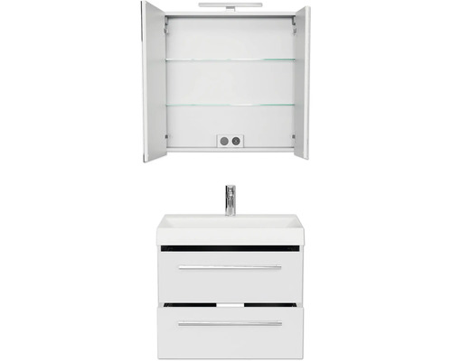 Waschbeckenunterschrank mit Spiegelschrank für Badezimmer