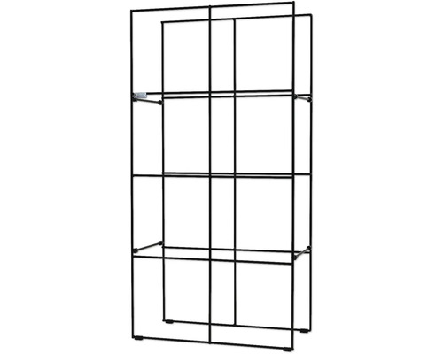 Drahtregal mit drei Ablageflächen