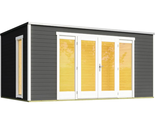 Gartenhaus mit Fenster und Doppeltür