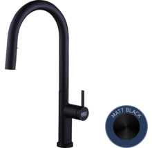 KEO Küchenarmatur KAWAI mit herausziehbarer Pefect Slide Handbrause schwarz matt-thumb-0 KEO Küchenarmatur KAWAI mit herausziehbarer Pefect Slide Handbrause schwarz matt-thumb-0