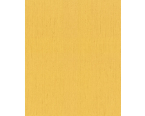 Vliestapete 746082 Indian Style Uni gelb ocker Holzstruktur für Innenausbau