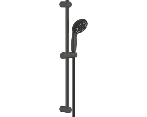 Brausegarnitur Grohe Quickfix Vitalio Start 100 schwarz matt Brausestangenlänge 600 mm 279482430