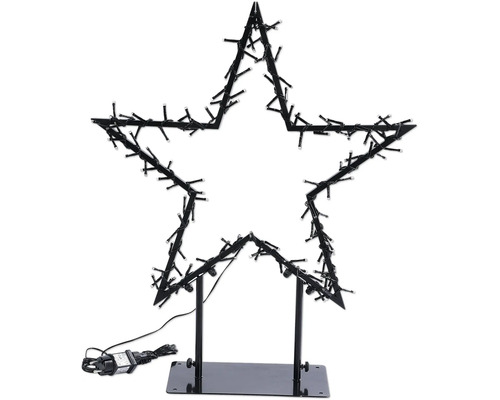 Sternleuchte mit Lampen auf Ständer