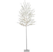 Dekorativer LED-Baum mit goldenen Kugeln für den Innenbereich