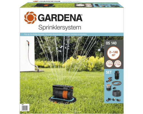 Versenkregner HORNBACH | mit OS Sprinklersystem Set Gardena 140