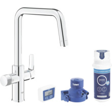 Küchenarmatur mit Filterfunktion GROHE GROHE Blue Pure chrom glänzend 30596000-thumb-0