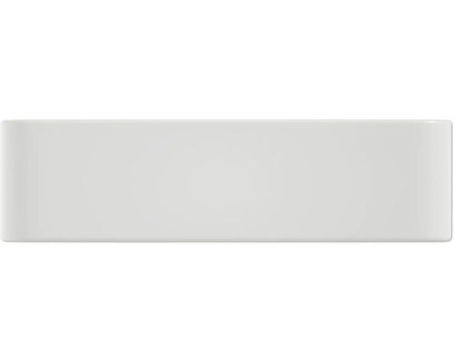 Rechteckige, weiße Keramikfliese