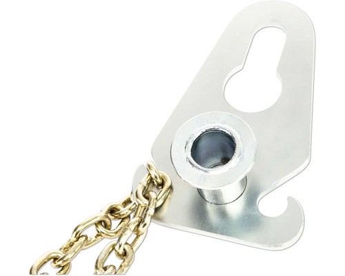 Metallaufhängung mit Kette